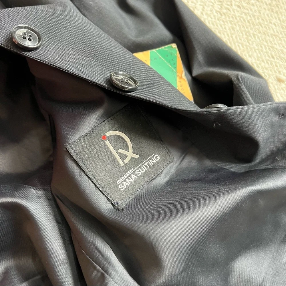 Sana Pakistani Charcoal Grey Tailored Blazer Jacket